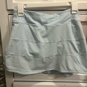 Lululemon Pace Rival Skirt * long Powder Blue🩵🤍